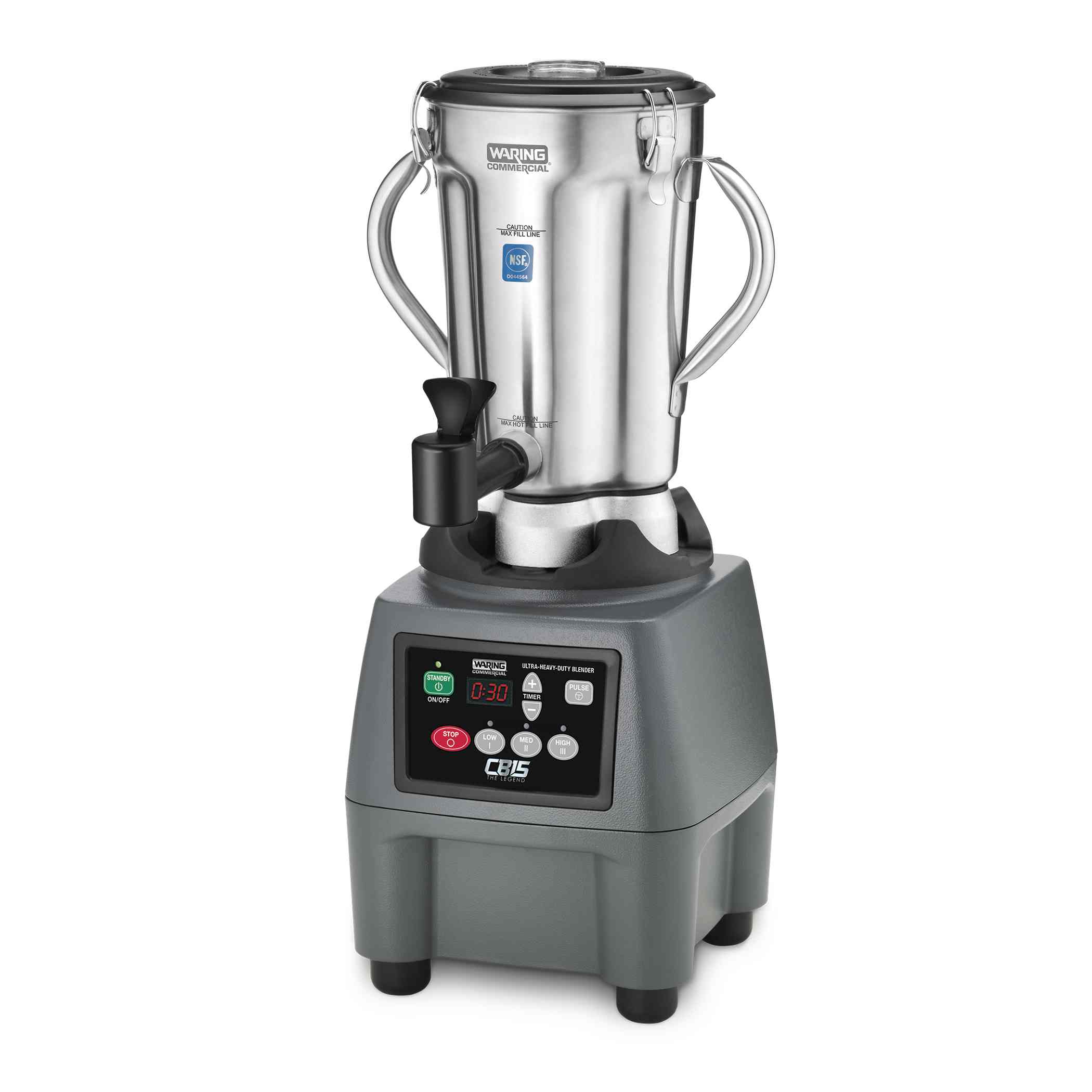 The Legend One-Gallon Food Blender with Spigot and Timer